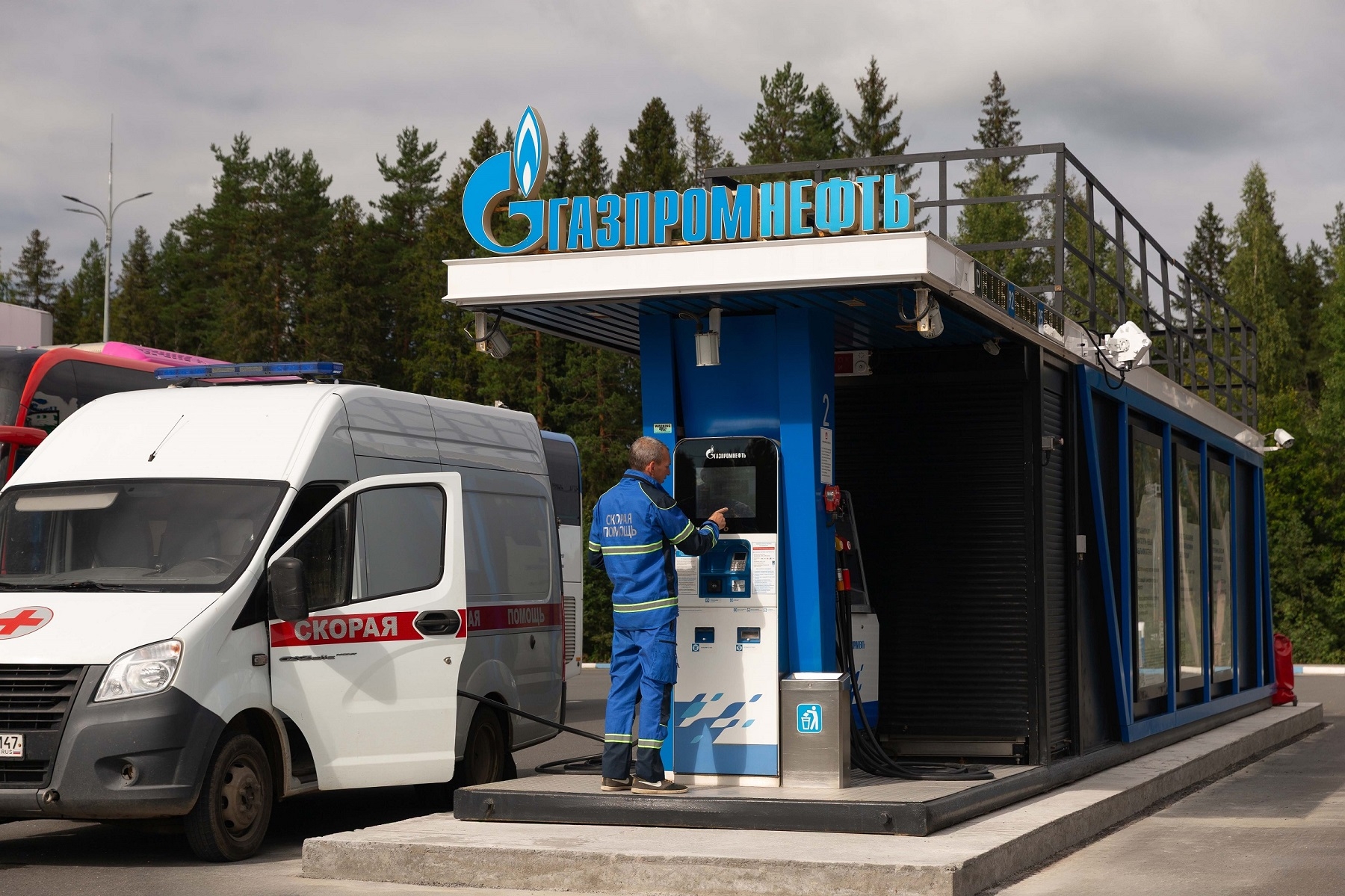 В Ленинградской области открыли первую автоматическую экспресс-АЗС — Санкт-Петербург.ру