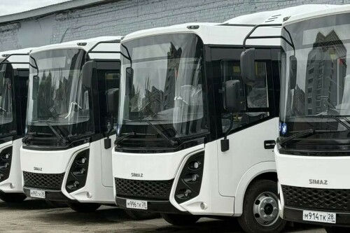 В Благовещенск пришли первые 20 автобусов на газе — amur.life