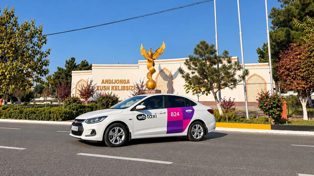 WB Taxi начинает работу в Андижане — Daryo