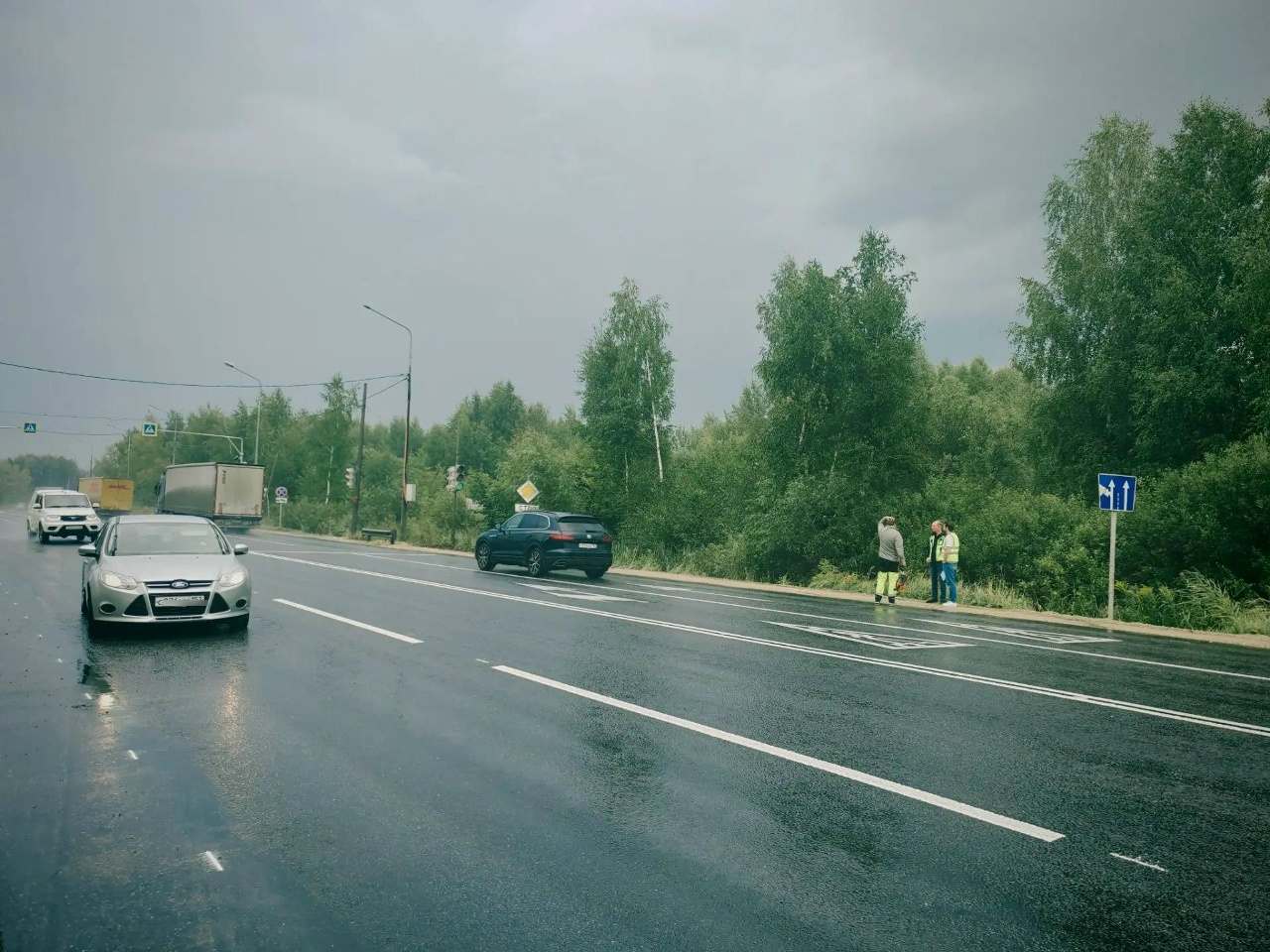 Одну из самых загруженных трасс Кстова обновили почти за 250 млн рублей — Живем в Нижнем