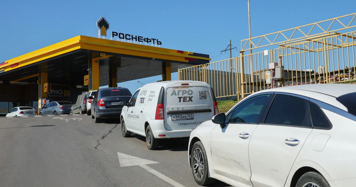 Бензина АИ-95 нет почти на 80% российских заправок — Delo.ua