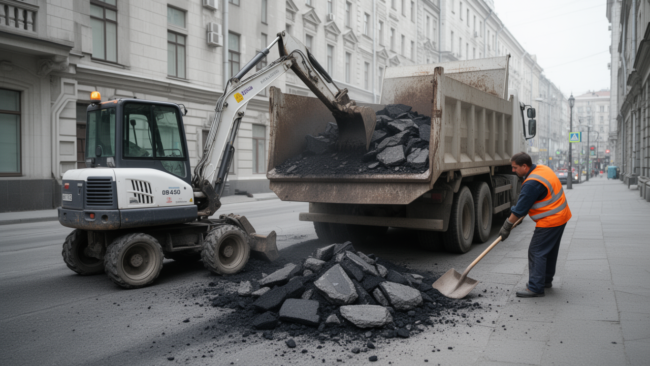 В Оренбурге восстанавливают дорожное полотно на улице Донгузской — Правда.Ру