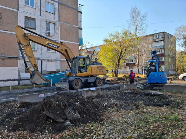 Завершается ремонт дорог рядом с важными объектами Комсомольска-на-Амуре — PROKHAB.RU