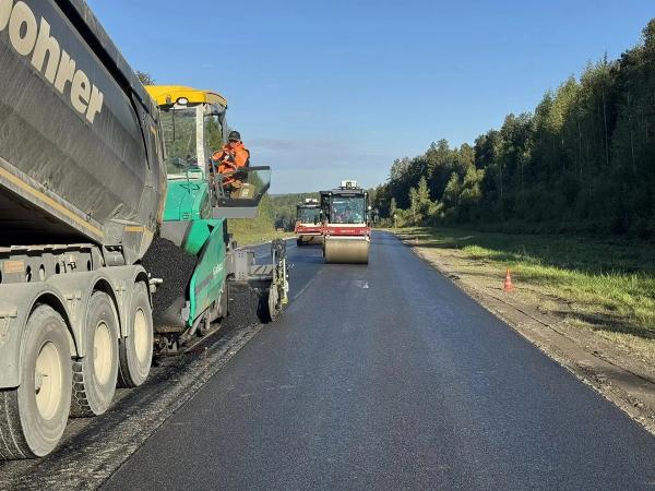 В Прикамье идёт ремонт четырёх участков трассы Полазна — Новый компаньон