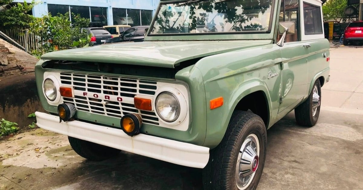 На продажу выставлен безупречный Ford Bronco 1971 года выпуска по цене нового Lexus RX 350. — Vietnam.vn
