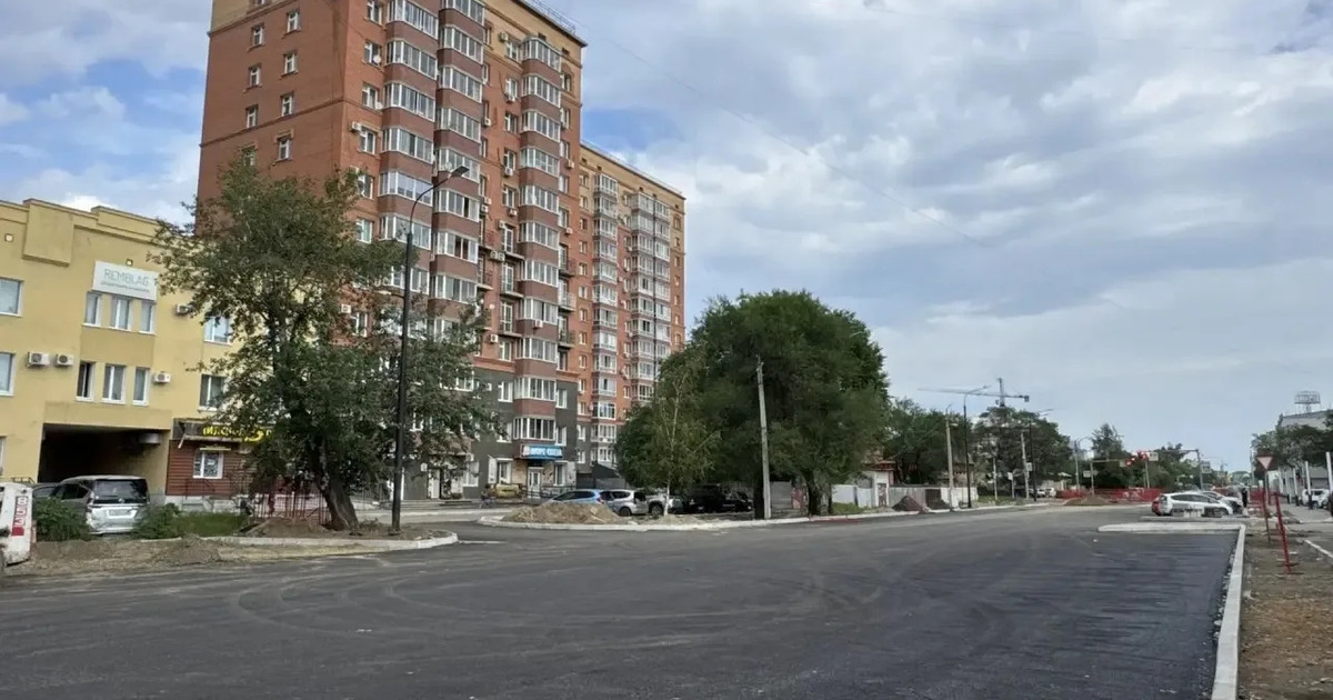 Участок улицы Театральной в Благовещенске обновили с опережением графика — Амурская правда