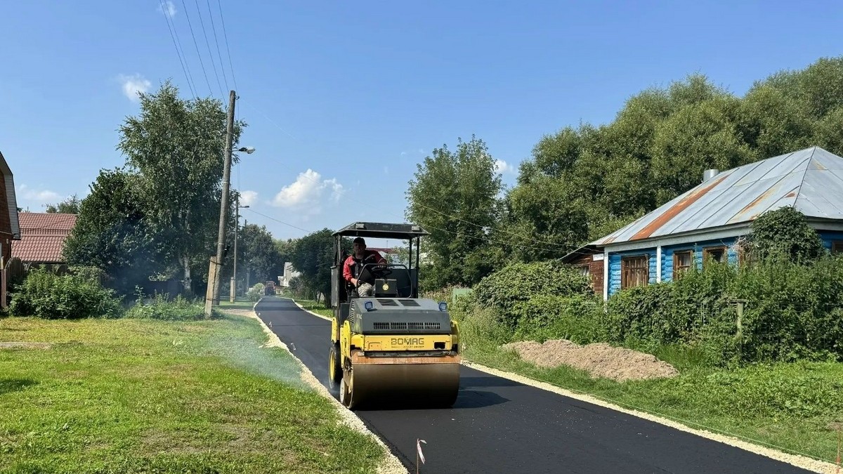 В Рыбновском округе продолжается ремонт дорог — ИЗДАТЕЛЬСТВО «ПРЕССА»