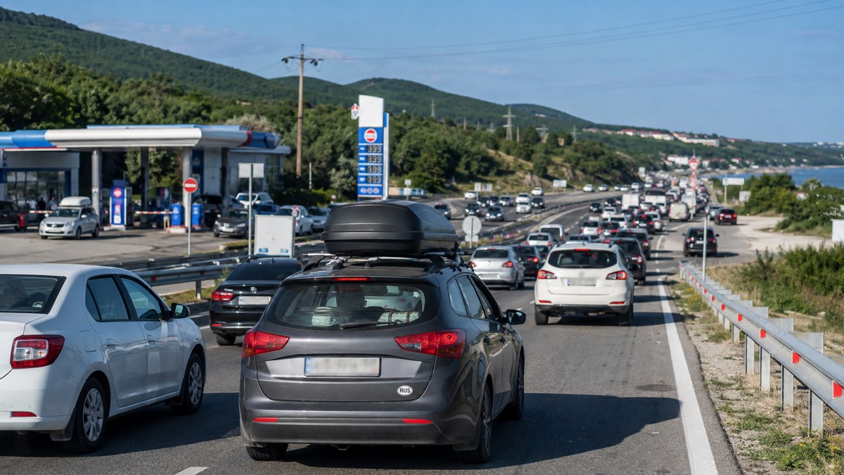 Москва – Геленджик на машине в августе 2026 года: где М-4 встаёт в пробках и почему заправляться лучше до курортной зоны — Авто43