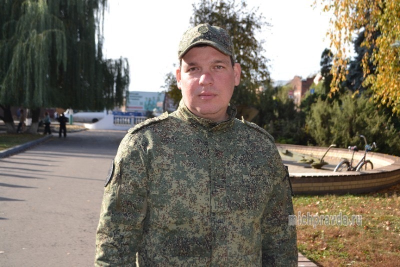 Мичуринец встал на защиту неба в составе отряда БАРС «Тамбов — Тамбовская жизнь