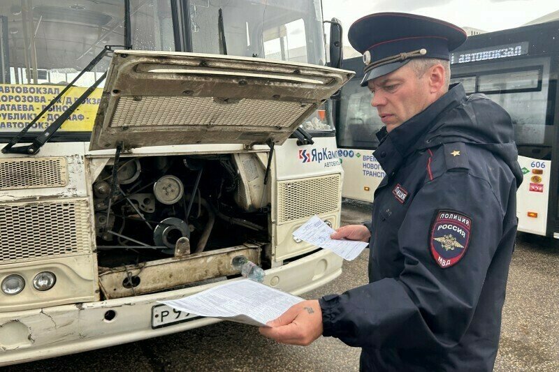 В Сыктывкаре за неделю у водителей автобусов нашли более 50 нарушений — 1istochnik