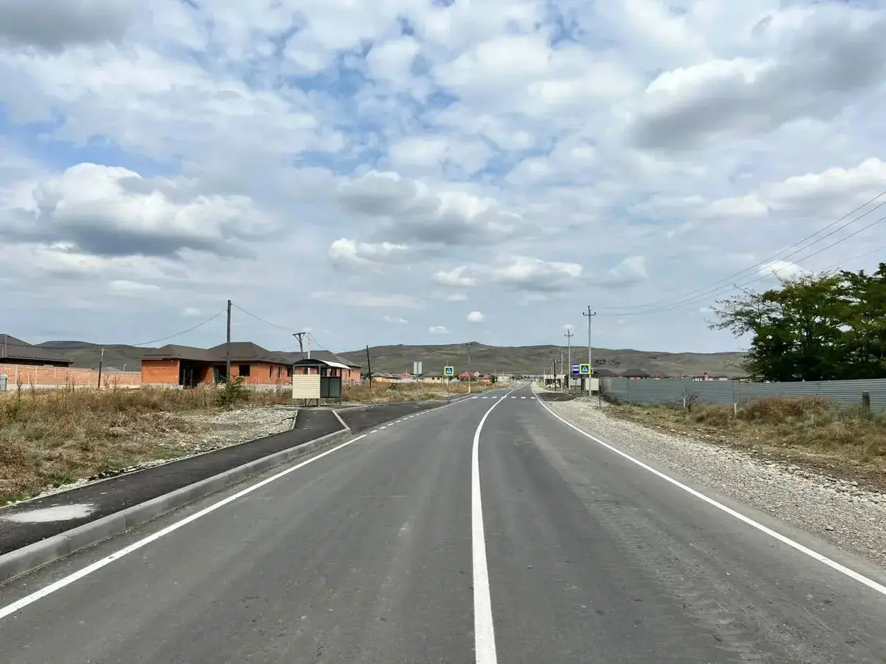 В Ингушетии завершили реконструкцию дороги «Сунжа — Горагорск — gazetaingush.ru