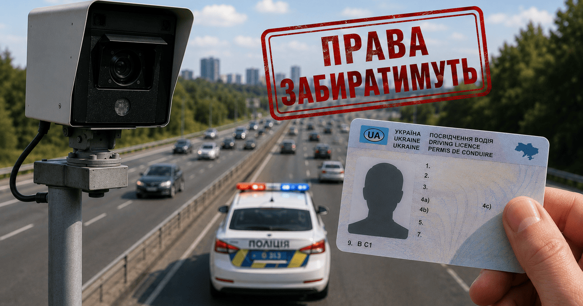 Будут лишать водительских прав: в Украине готовят систему штрафных баллов — ТСН