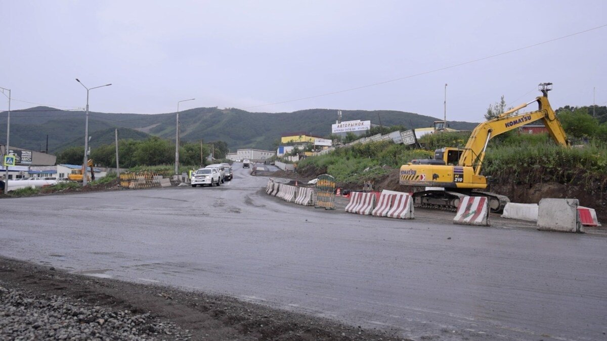 Ремонт трассы А‑401 на Камчатке: работы идут без выходных — KamchatkaMedia