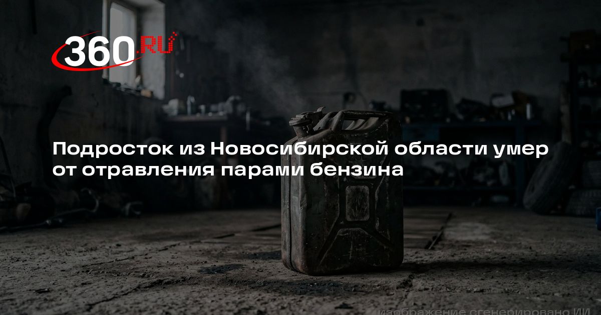 Подросток из Новосибирской области умер от отравления парами бензина — 360.ru