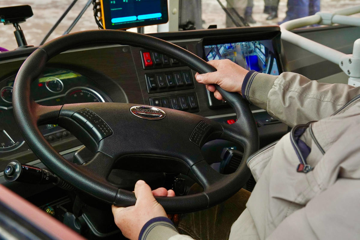 В Усть-Каменогорске на одном из автобусов установили камеру фиксации нарушений ПДД — YK-news.kz