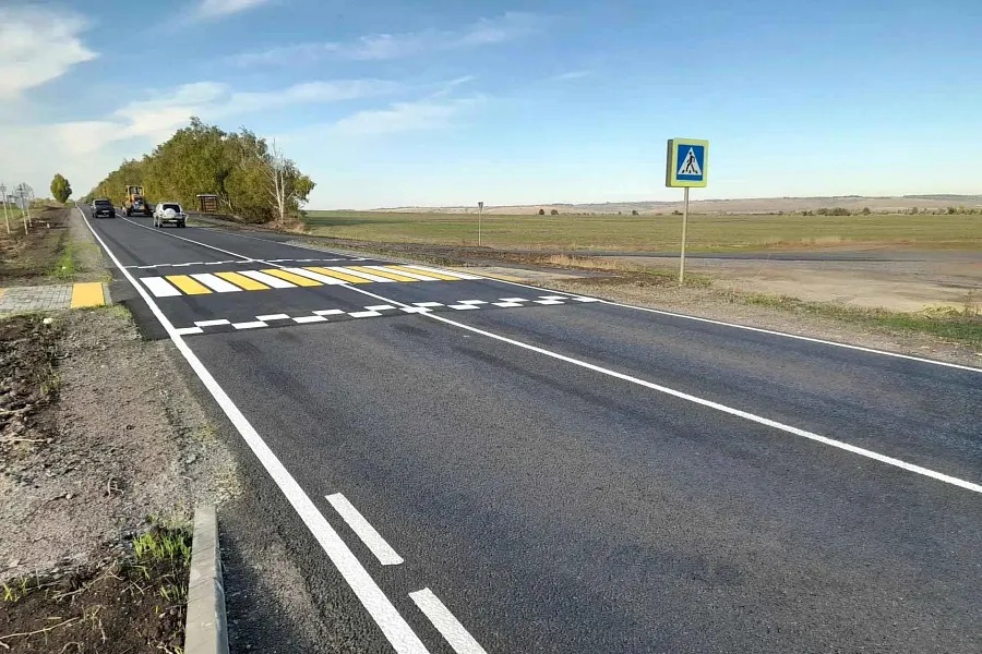 В Белгородской области обновили участок трассы Еремовка — Национальные проекты России