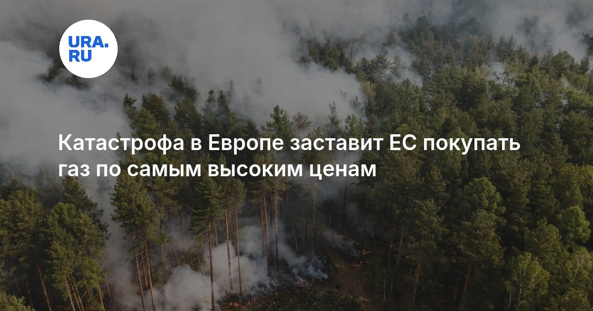 Катастрофа в Европе заставит ЕС покупать газ по самым высоким ценам — URA.RU