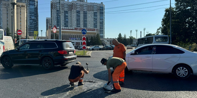 Капитальный ремонт Московского шоссе на участке от улицы Мичурина до проспекта Кирова вступил в завершающую стадию — НИА Самара