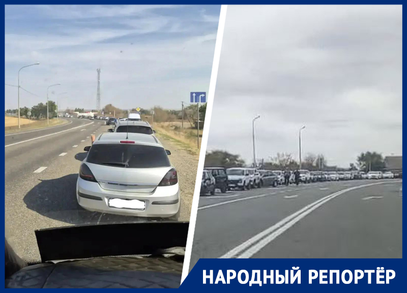 Нескончаемую очередь среди автомобилей за топливом нашли в Ставропольском крае — Блокнот Ставрополь