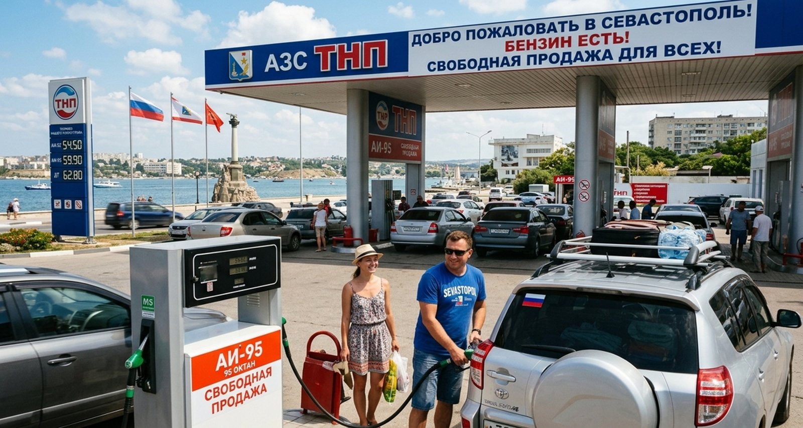 Где заправиться бензином в Крыму и на трассе М4-Дон: сводка для автотуристов 22 октября — Tourprom