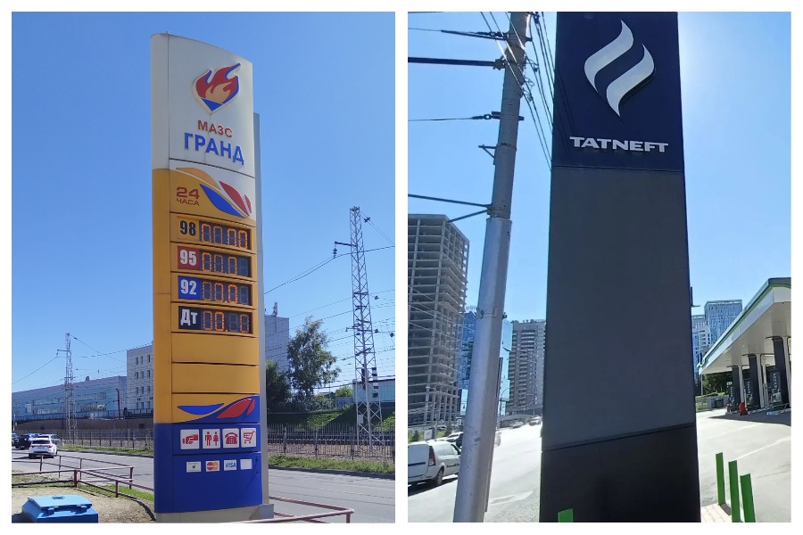 АЗС с дорогим бензином в Новосибирске 11 августа выключили табло — Infopro54