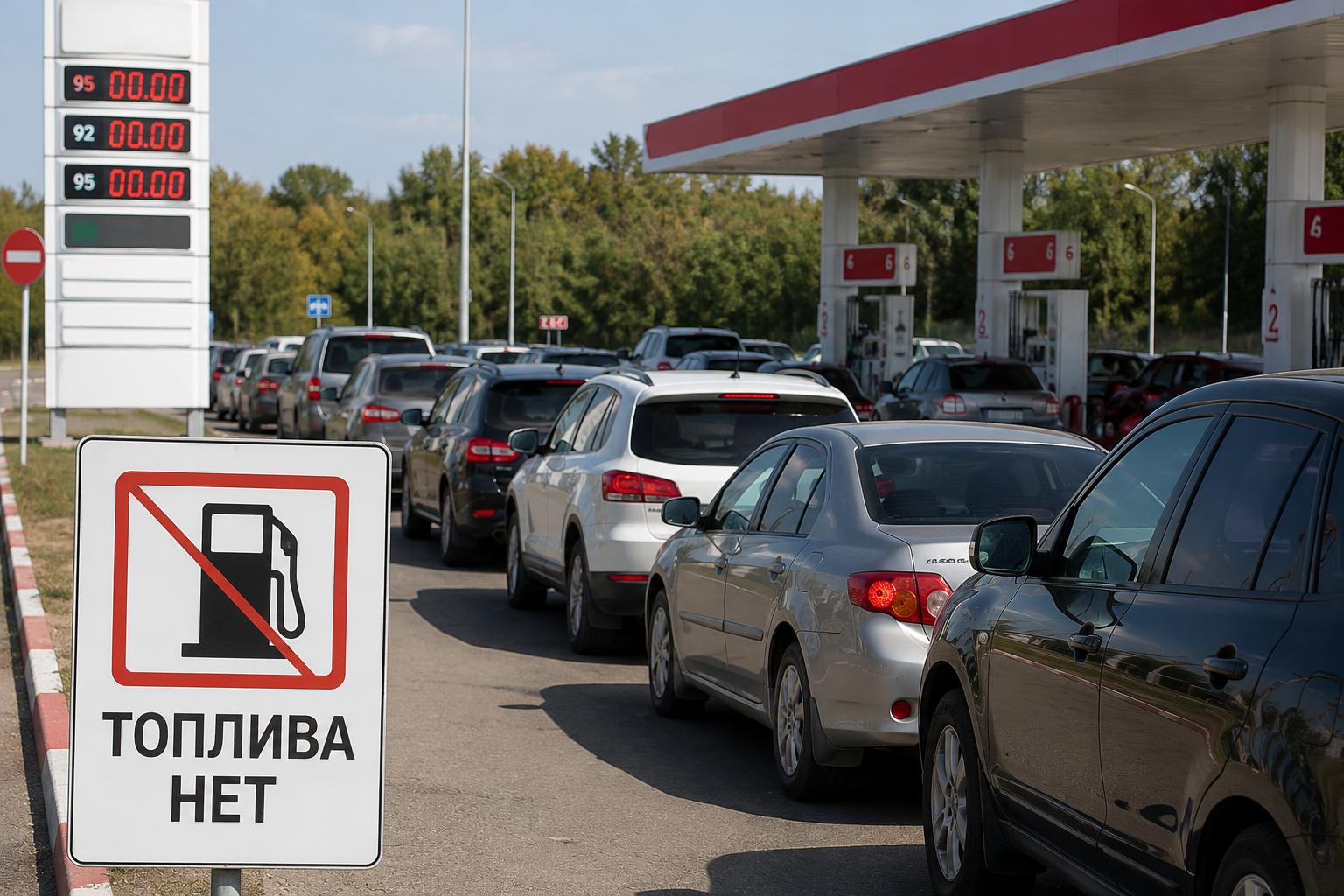 На Кубани осложнилась ситуация с бензином: на АЗС вводят ограничения — Блокнот Анапа