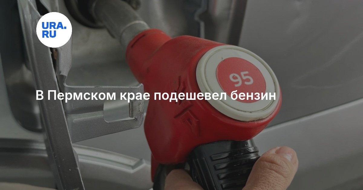 В Пермском крае подешевел бензин — URA.RU