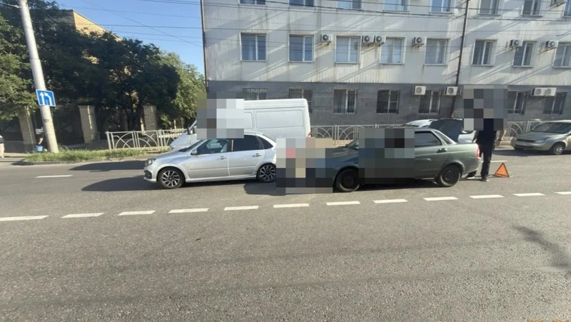 На юго-западе Ставрополя в аварии получили травмы двое детей — Победа 26