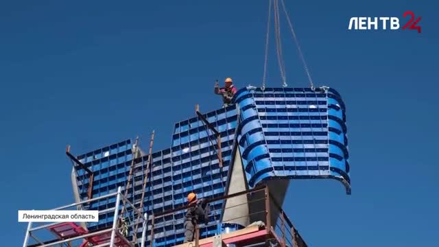 Самую большую железнодорожную эстакаду страны возводят в Ленинградской области — Телеканал ЛенТВ24