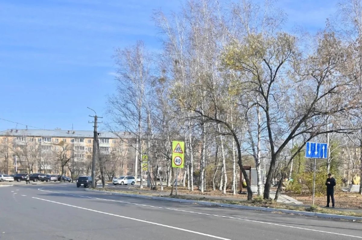 Ремонт дорог завершен в Первом микрорайоне Хабаровска — PROKHAB.RU