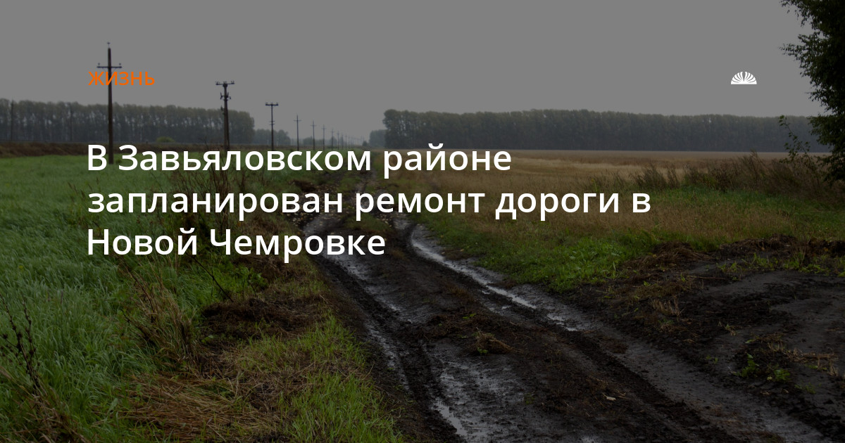 В Завьяловском районе запланирован ремонт дороги в Новой Чемровке — Алтапресс