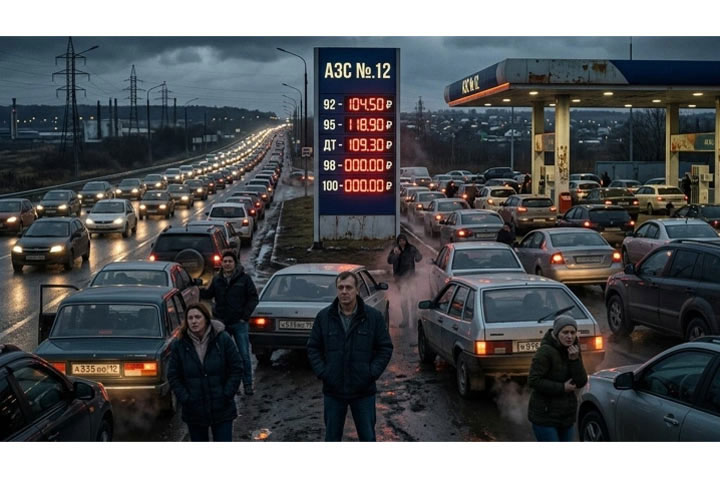 Топливный кризис стал нормой жизни: Исчезнувшие очереди вернулись, не исчезавшие — 19rusinfo.ru