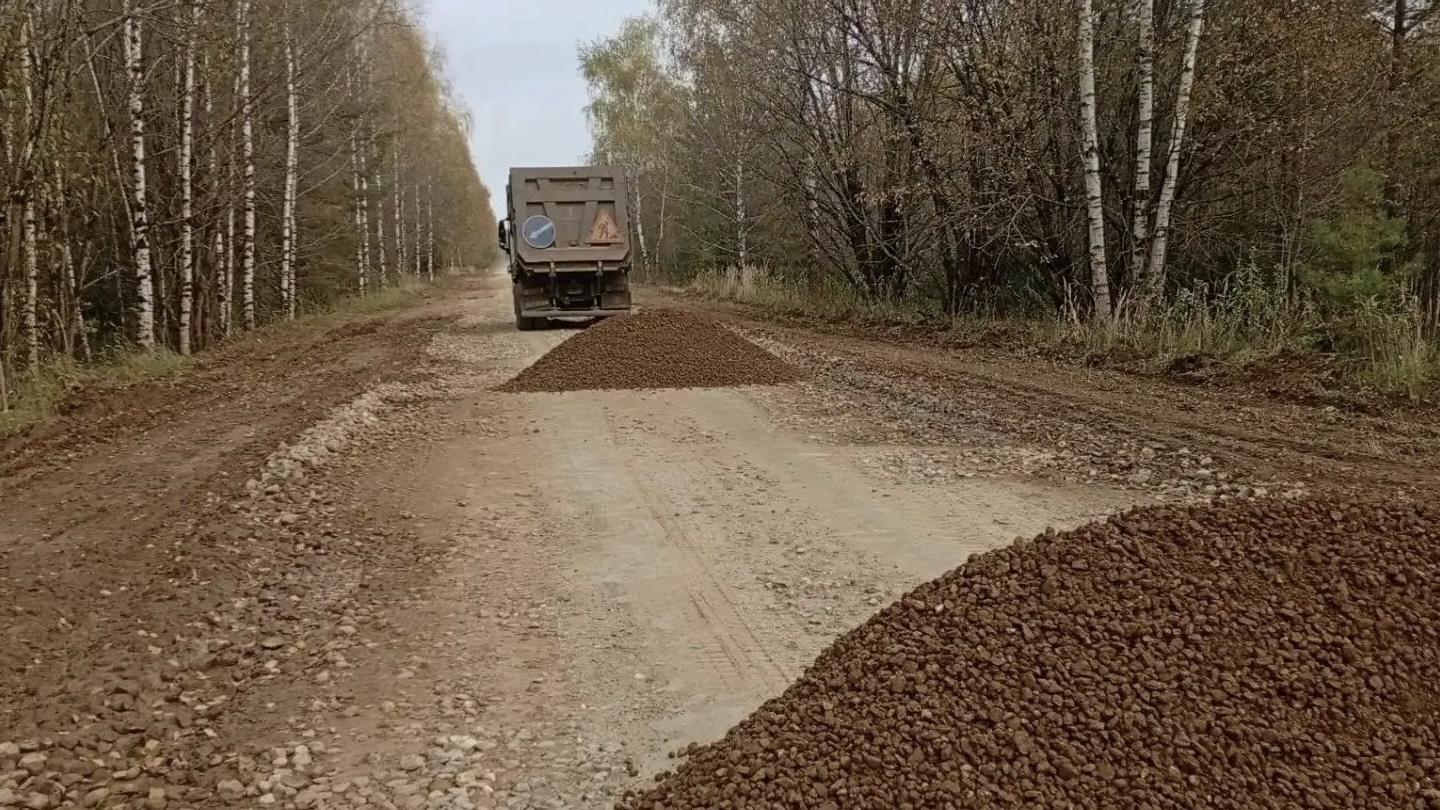 В Заволжском районе укрепили покрытие дороги Емельяново — Известно.ру