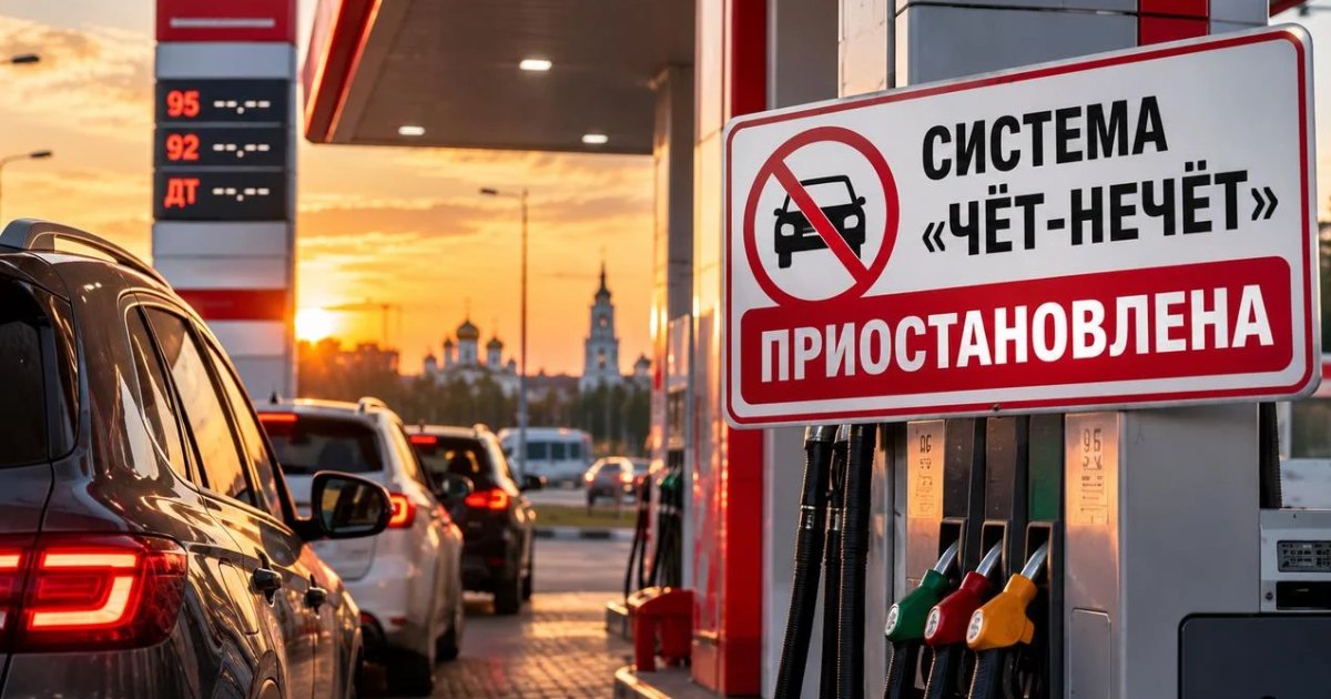 Систему «чёт-нечёт» на АЗС Рязани отменили с 24 октября — rybnoe.net