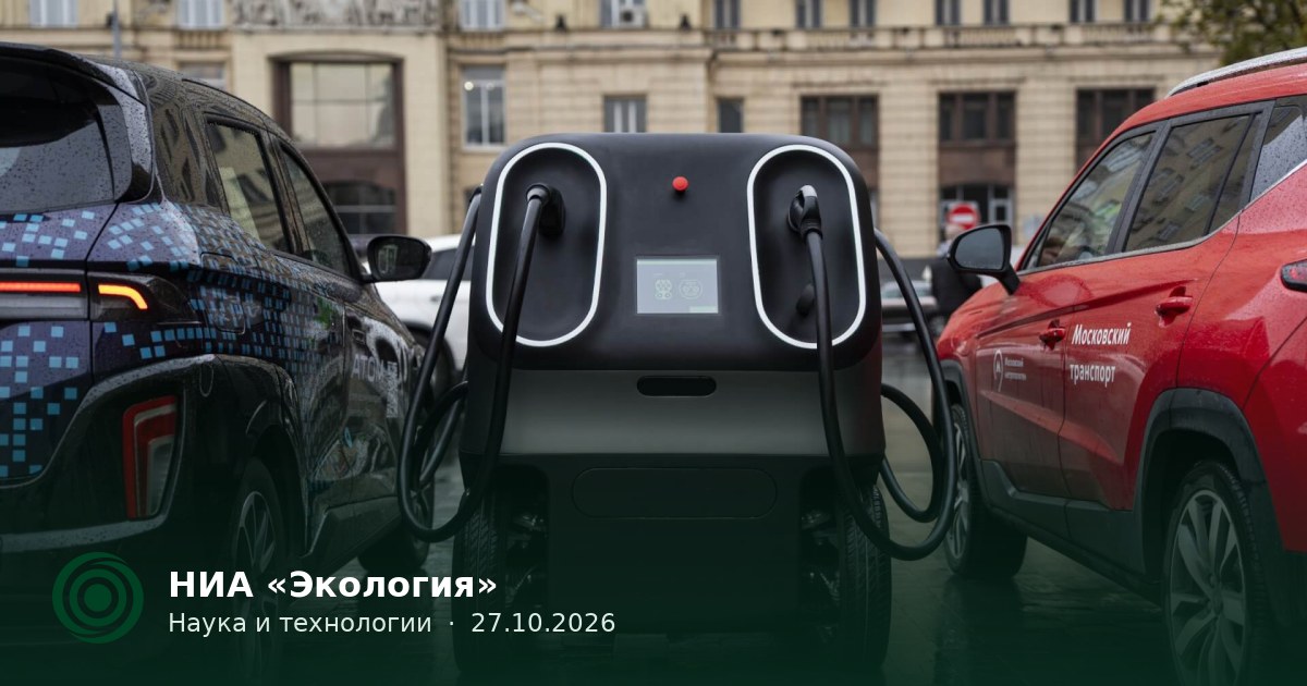 В Москве испытывают мобильного робота для зарядки электромобилей — НИА «Экология