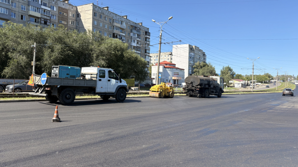 Ремонт дорог в Барнауле идет полным ходом — www.ap22.ru