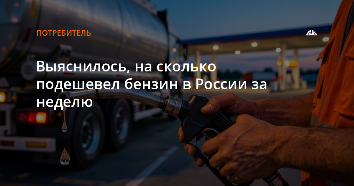 Выяснилось, на сколько подешевел бензин в России за неделю — Алтапресс — новости Барнаула и Алтайского края