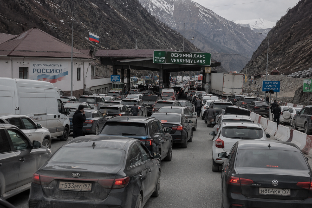 173 грузовика в очереди: почему Верхний Ларс не справляется с потоком — RuNews24