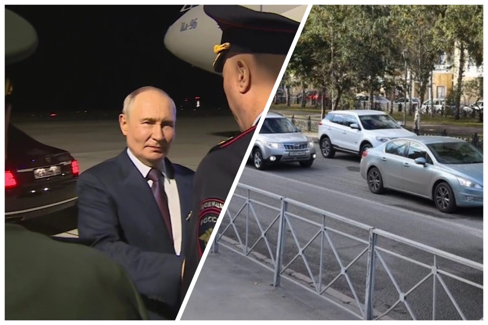 Пробки «забетонировали» центр Новосибирска из-за приезда Владимира Путина — precedent.tv