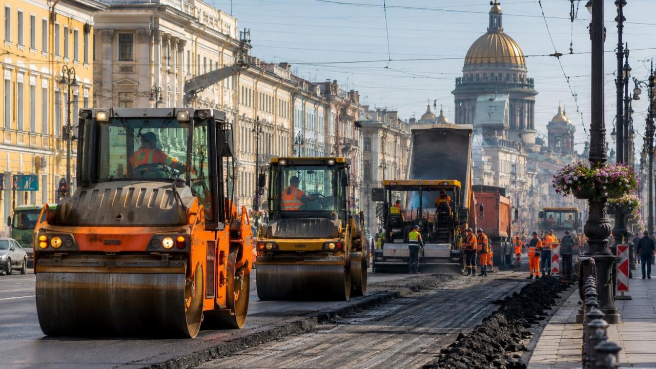 Перекрытия дорог в августе: какие улицы Санкт-Петербурга и области станут недоступны — Правда.Ру