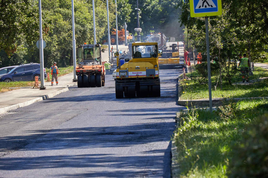 Ремонт на улице Тихоокеанской близится к завершению в Южно‐Сахалинске — Citysakh