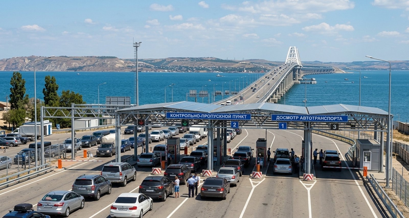 Ситуация на Крымском мосту: как туристам проехать без задержек утром 12 августа. Перебои с бензином — Tourprom