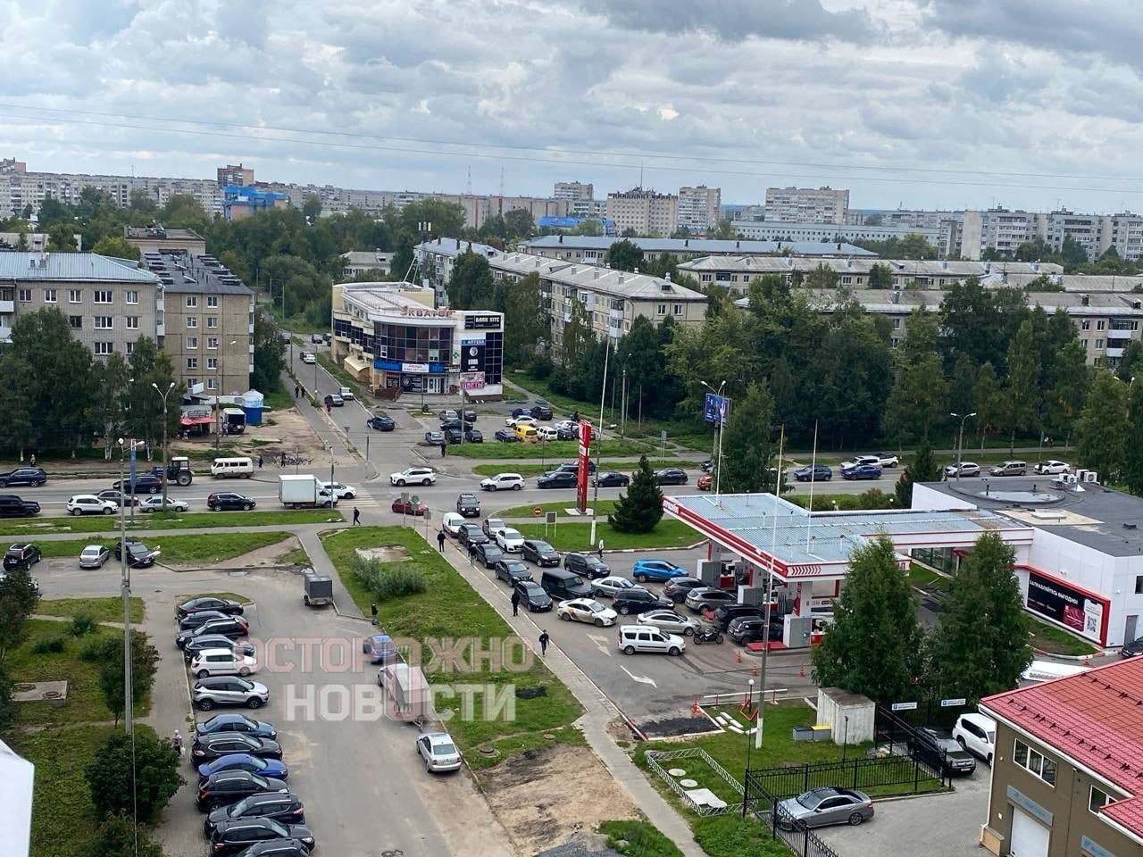 Архангелогородцы ночуют на АЗС в ожидании бензина — Активатика