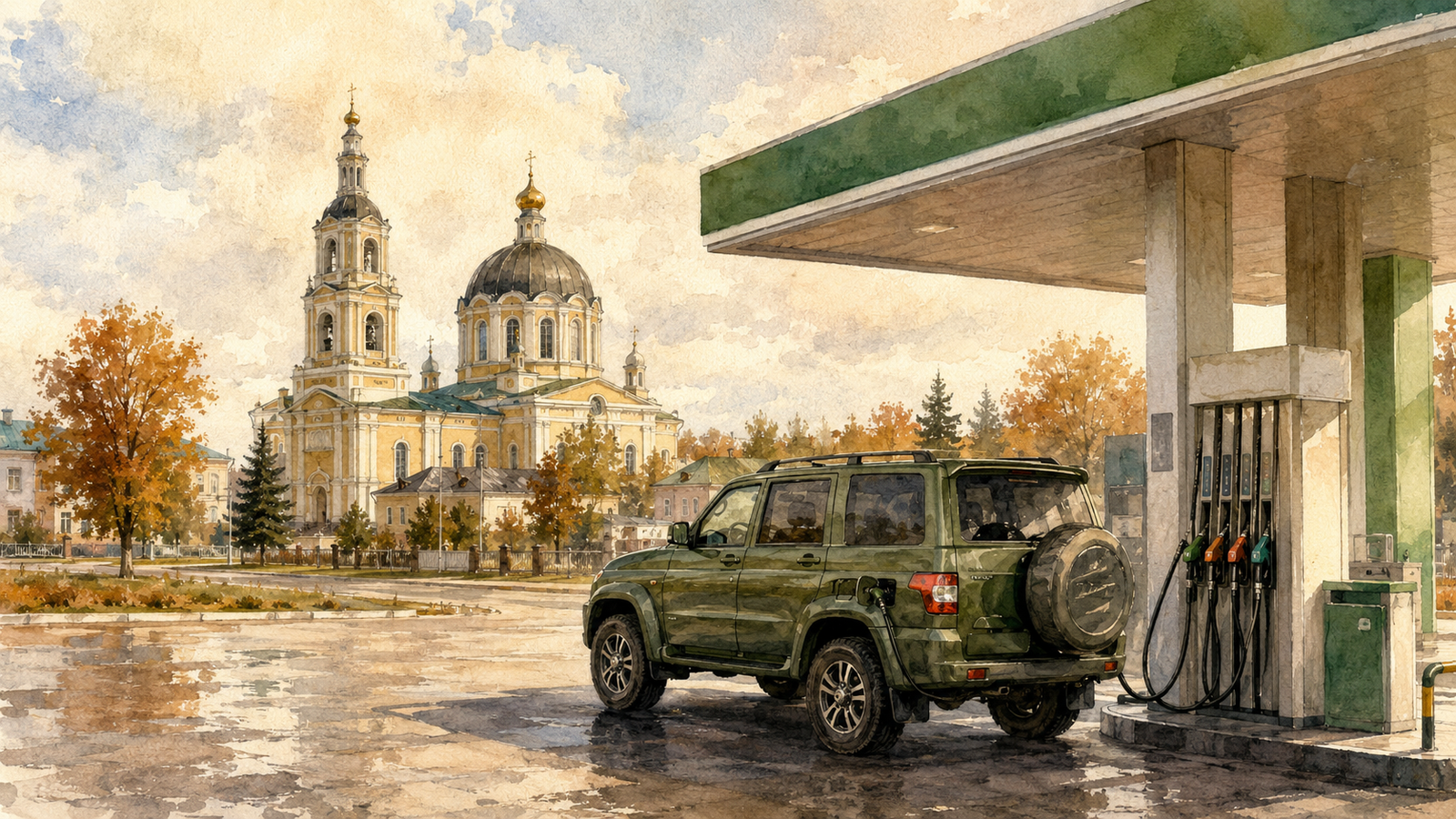 Карта заправок Новозыбкове с наличием топлива
