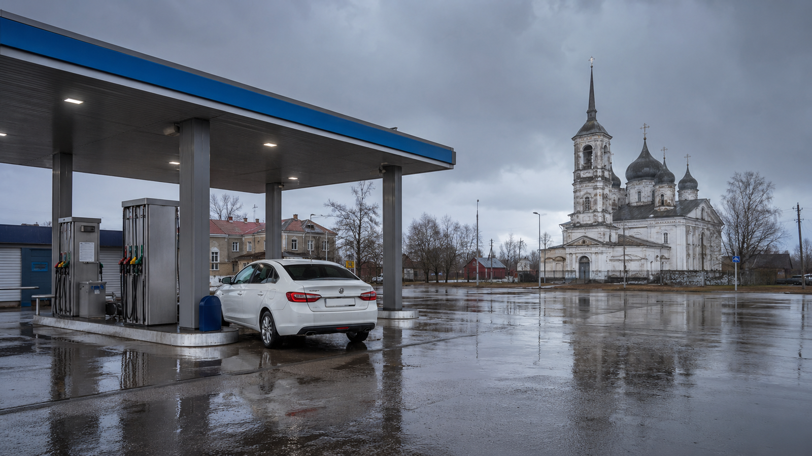 Карта заправок Пудоже с наличием топлива