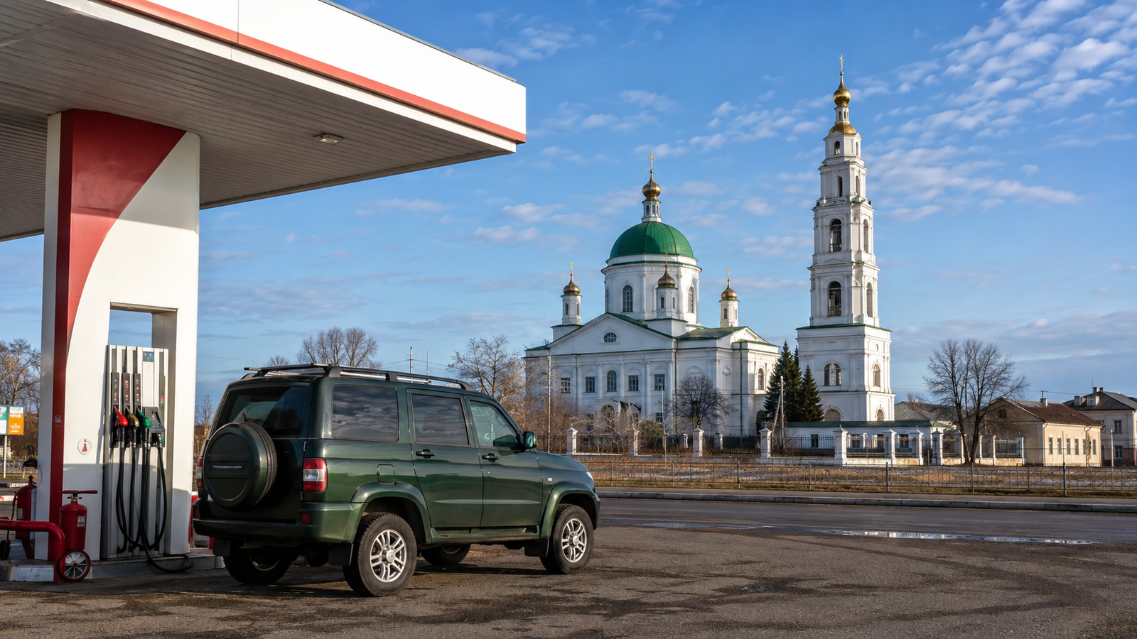 Карта заправок Пугачёве с наличием топлива