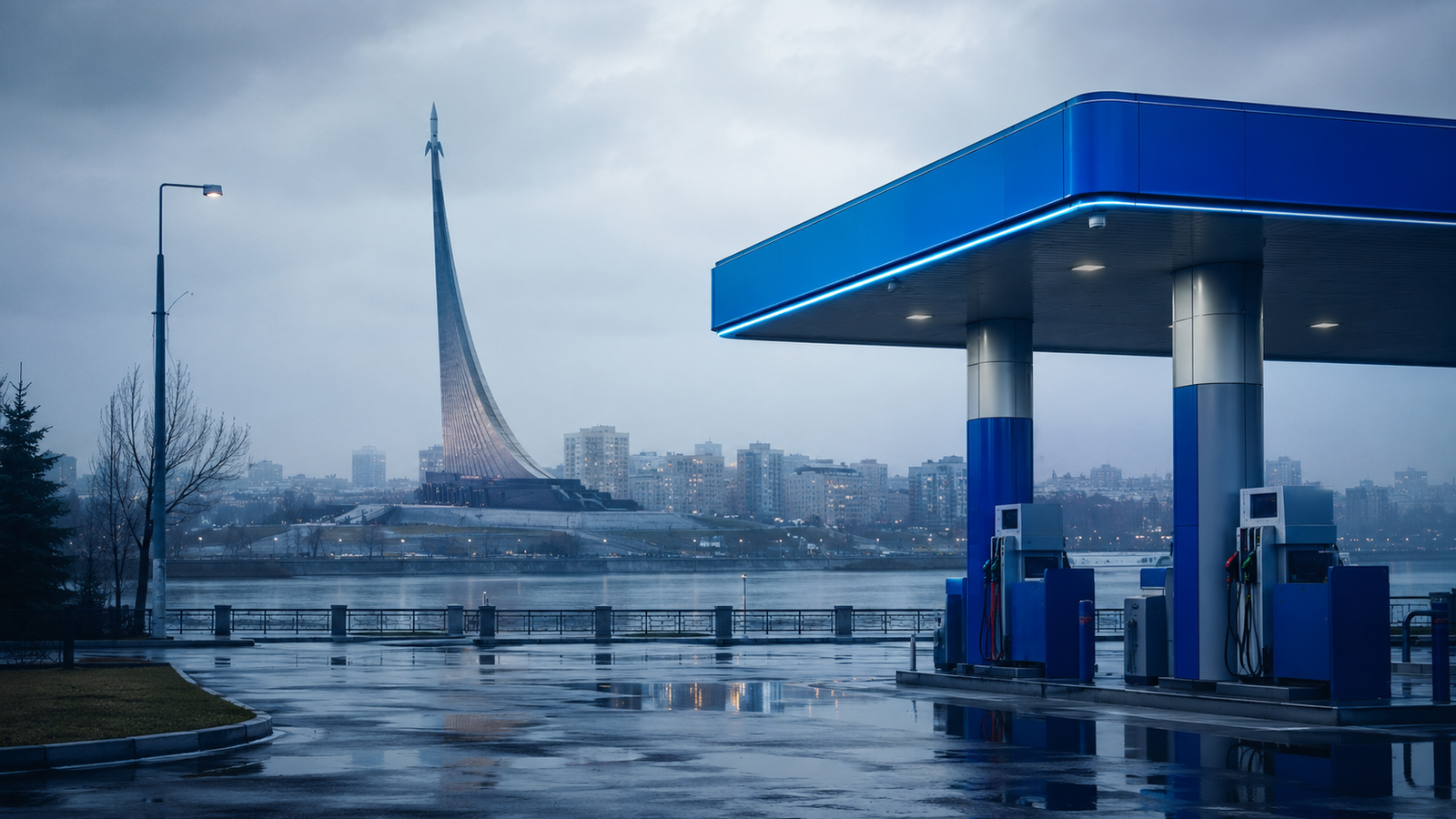 Карта заправок и наличие бензина в Самаре