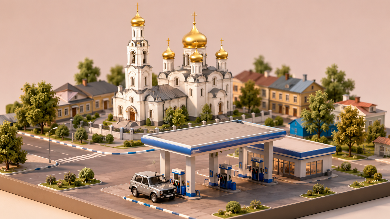Карта заправок Старая купавной с наличием топлива