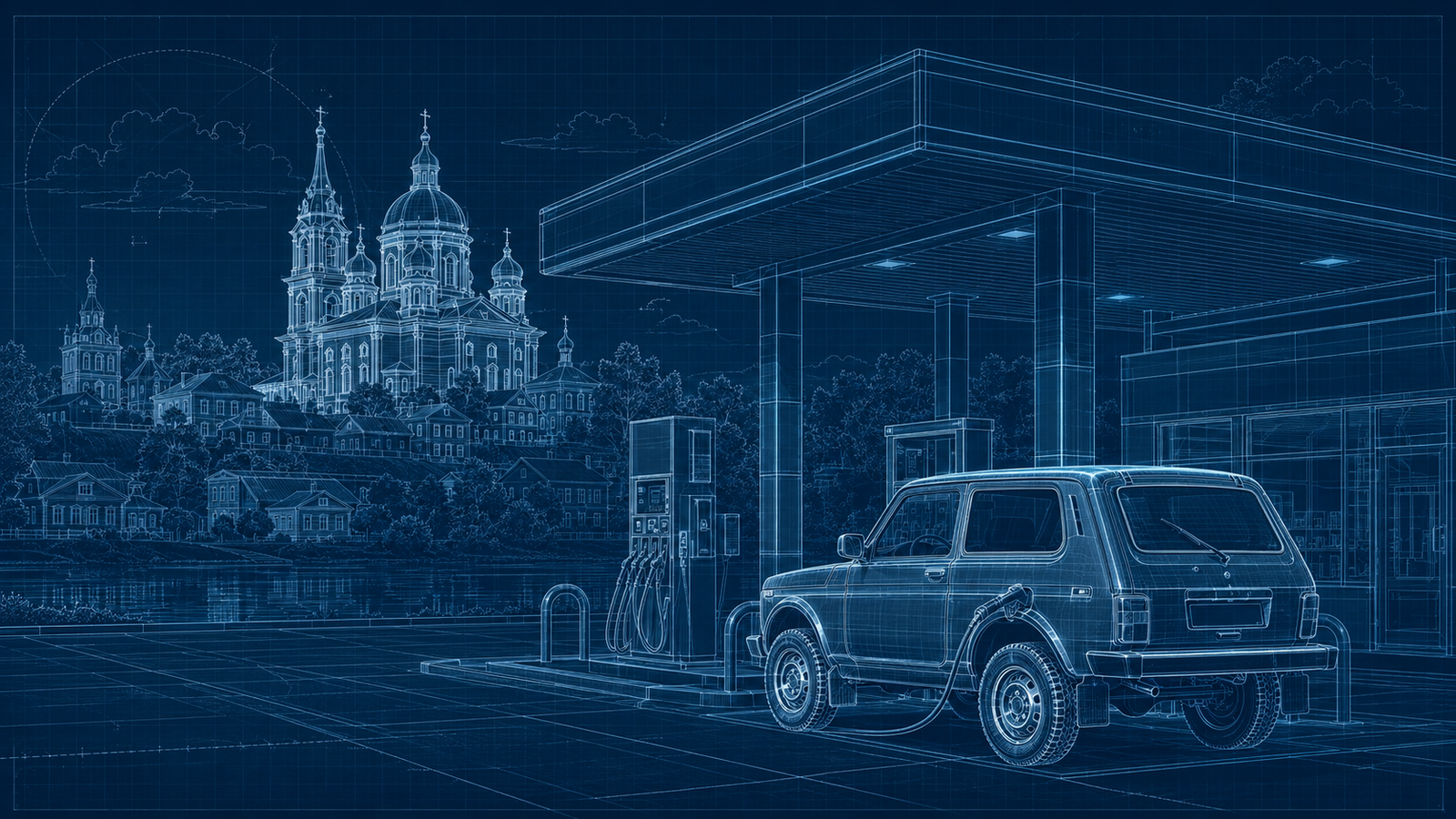 Карта заправок Торопце с наличием топлива