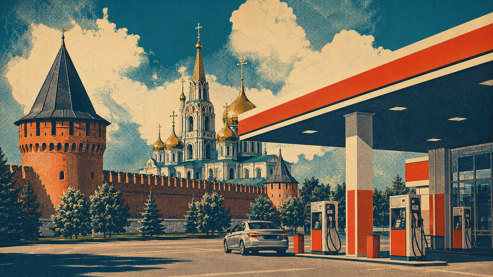 Карта заправок и наличие бензина в Туле